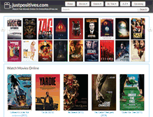 Tablet Screenshot of justpositives.com